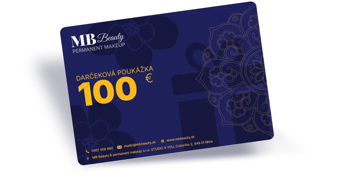 darčeková poukážka v hodnote 100€