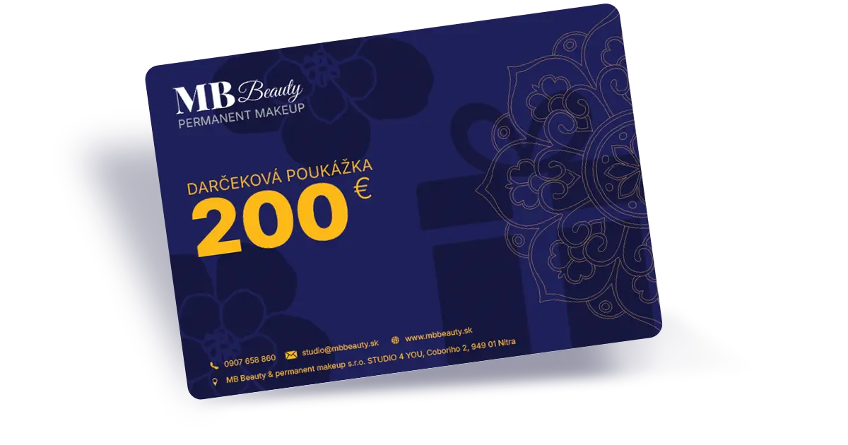 darčeková poukážka na 200€