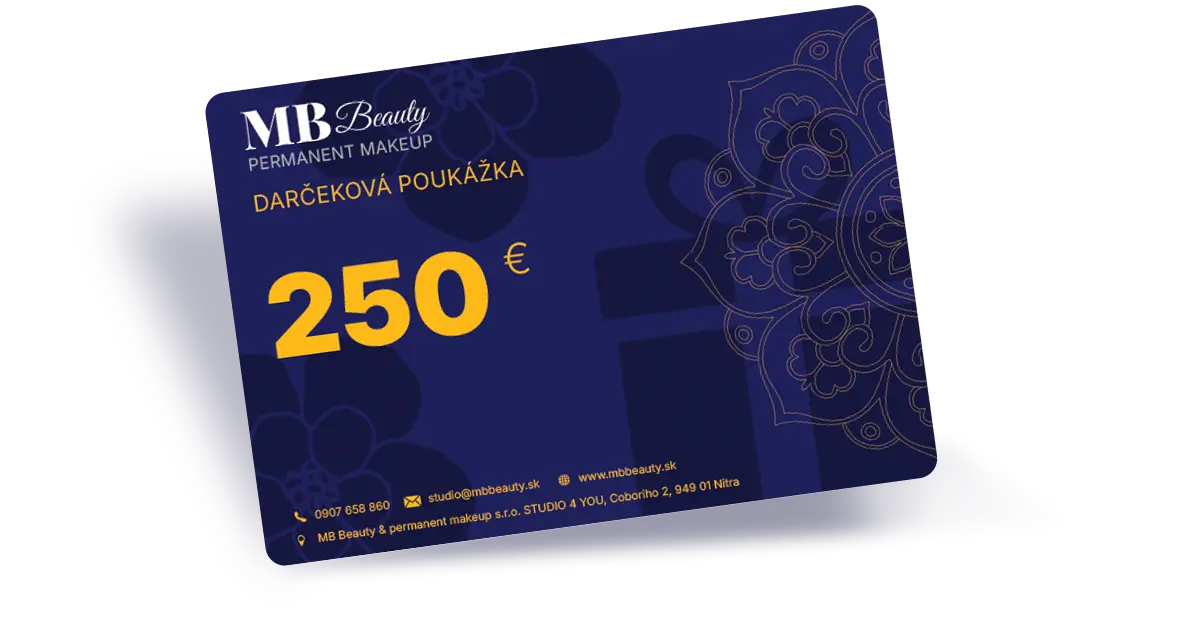 darčeková poukážka na 250€